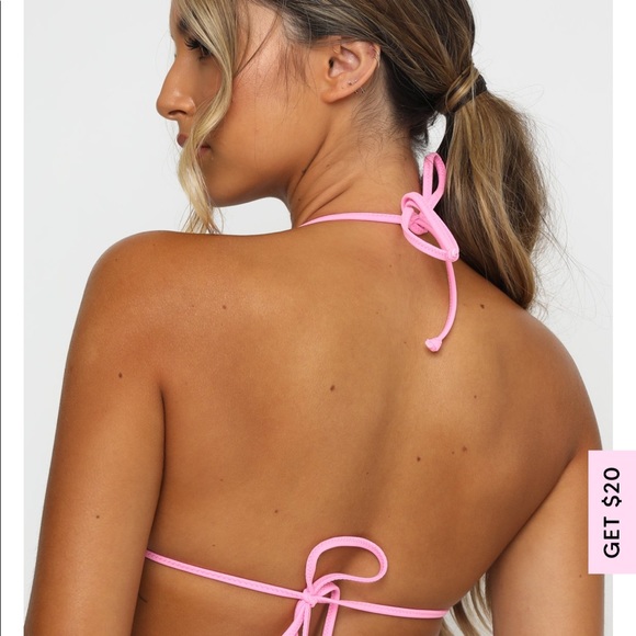 Set of 2- BRAND NEW triangle bikini tops - Picture 2 of 9